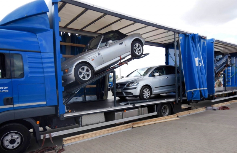 transport samochodów z holandii